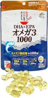 Биологически активная добавка к пище Омега-3 UNIMAT RIKEN DHA & EPA Omega-3 1000 mg (120 шт). UNIMAT RIKEN